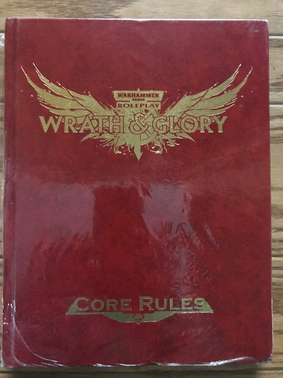 Wrath & Glory RPG: Core Rulebook Leatherette Red (*See Per Order Flat Rate Shipping)