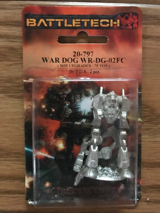 Battletech 20-797 War Dog WR-DG-02FC (*See per Order Flat Rate Shipping)