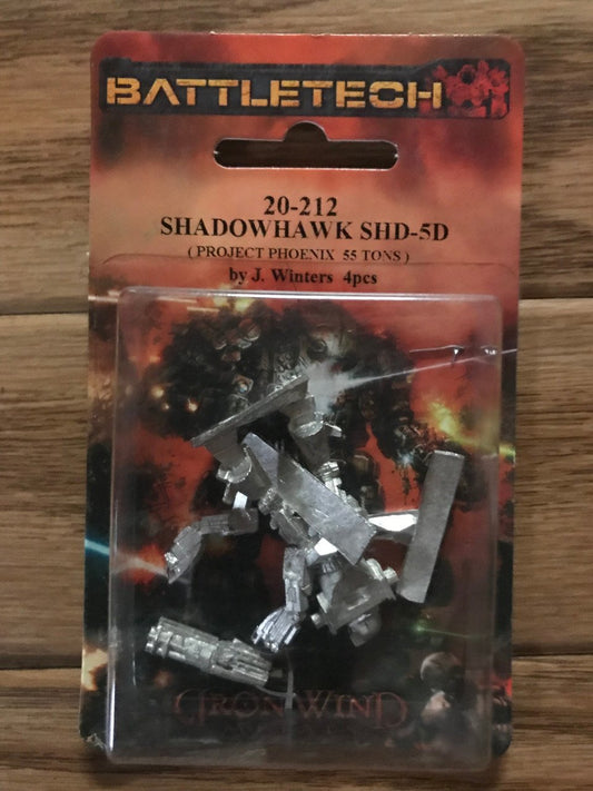 Battletech 20-212 Shadow Hawk SHD-5D (*See Per Order Flat Rate Shipping)