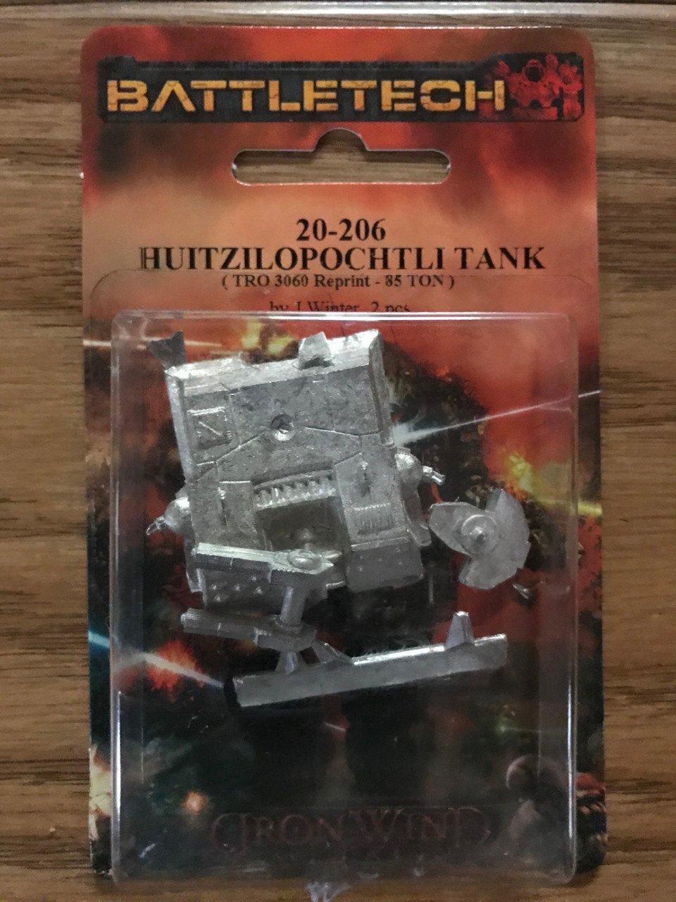 Battletech 20-206 Huitzilopochtli Assault Tank "Huey" (*See Per Order Flat Rate Shipping)