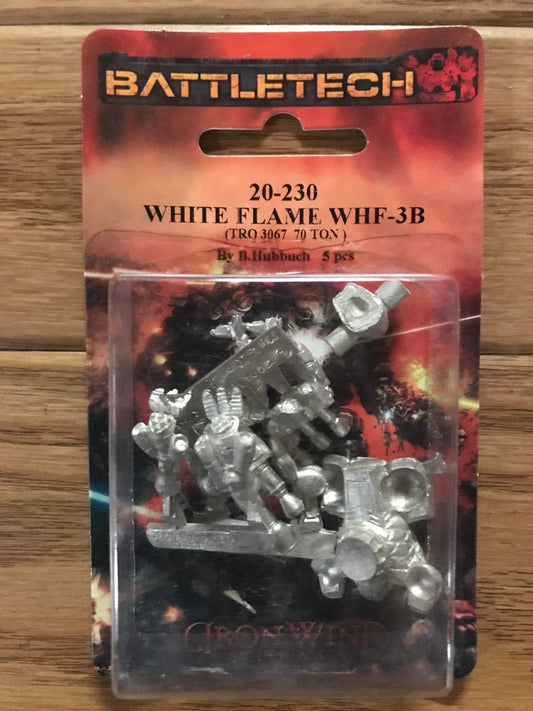 Battletech White Flame WHF-3B 20-230 (*See Per Order Flat Rate Shipping)