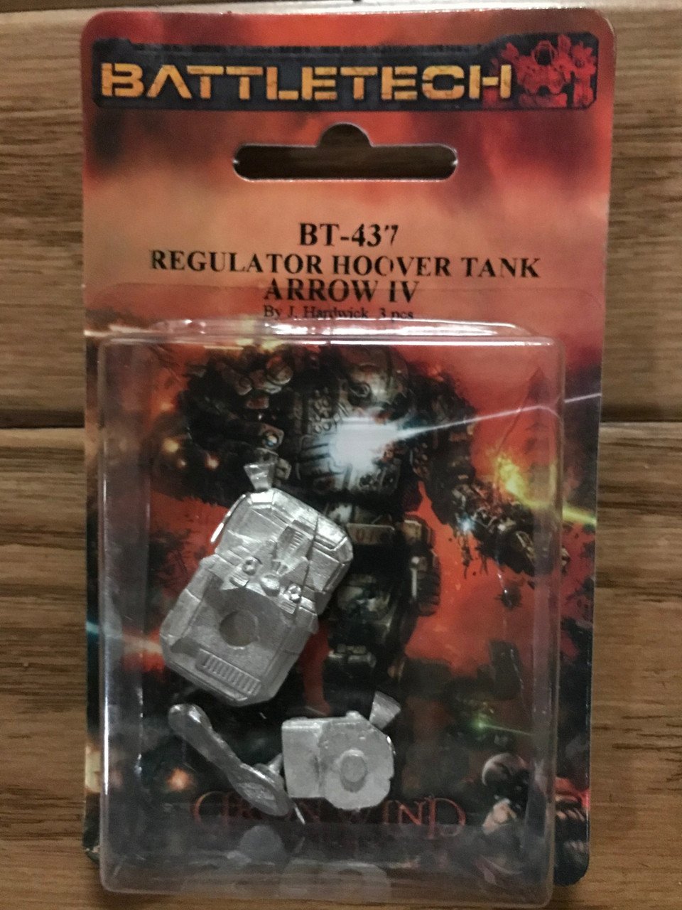 Battletech BT-437 Regulator Hovertank (Arrow IV)(*See Per Order Flat Rate Shipping)