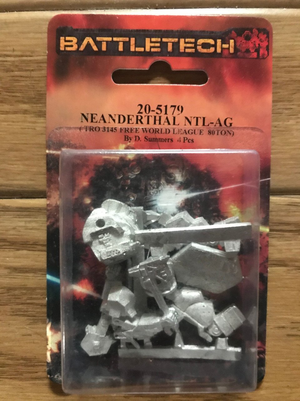 Battletech 20-5179 Neanderthal NTL-AG (*See Per Order Flat Rate Shipping)