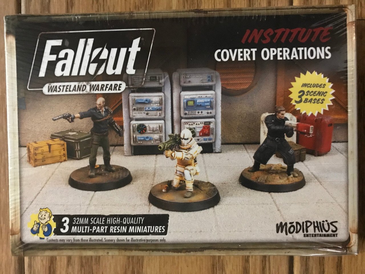 Fallout RPG: Wasteland Warfare - Institute Covert Ops (*See Per Order Flat Rate Shipping)