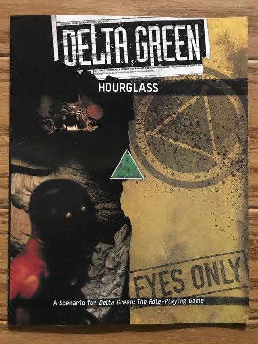 Delta Green RPG: Hourglass (*See Per Order Flat Rate Shipping)