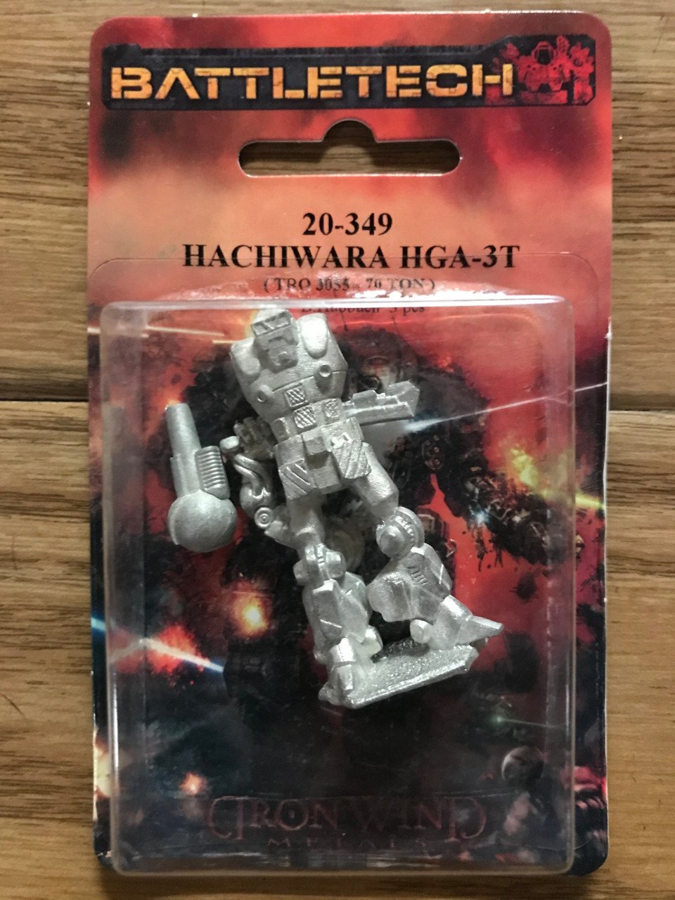 Battletech 20-349 Miniatures Hachiwara HGA-3T (*See Per Order Flat Rate Shipping)