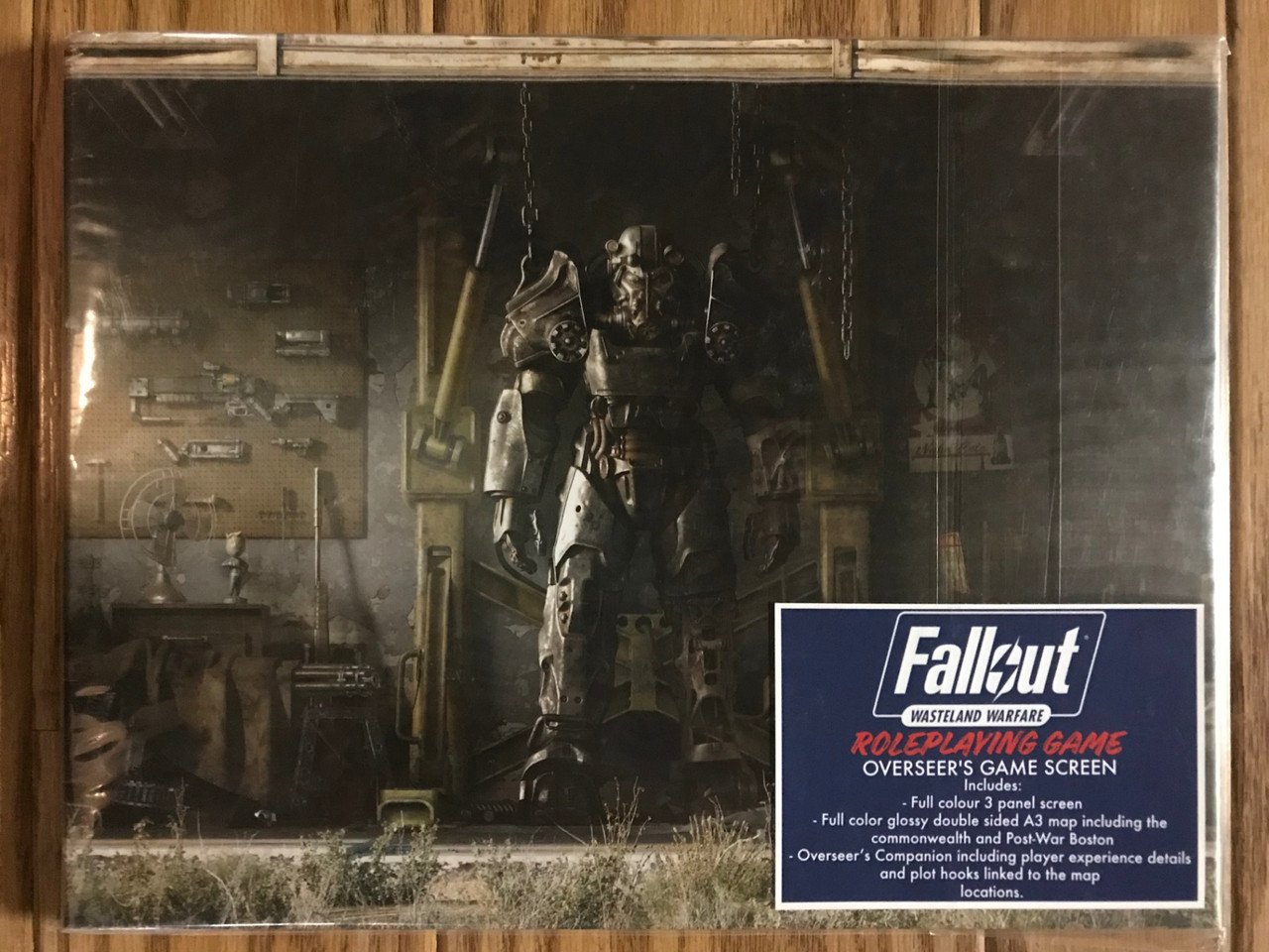 Fallout RPG: Wasteland Warfare - GM Screen (*See Per Order Flat Rate Shipping)