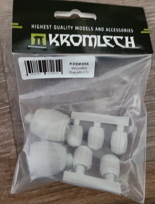Kromlech Bitz Wooden Barrels (7) (*See Per Order Flat Rate Shipping)