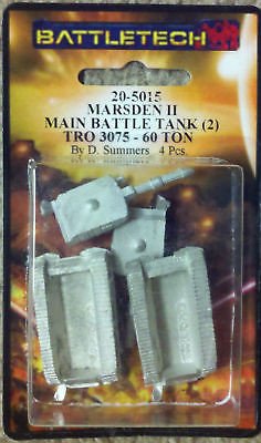 Battletech 20-5015 Marsden II Main Battle Tank (2)(*See Per Order Flat Rate Shipping)