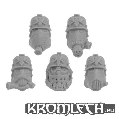 Kromlech Iron Reich Orcs in Gasmasks (10) (*See Per Order Flat Rate Shipping)