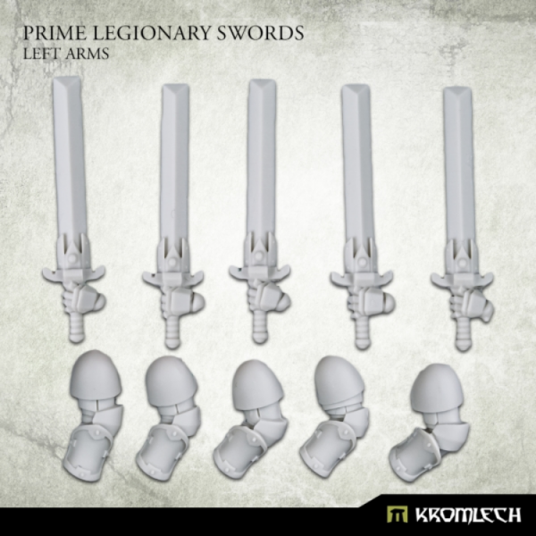 Kromlech Conversion Bitz Prime Legionaries CCW Arms Swords [Left] (5)(*See Per Order Flat Rate Shipping)
