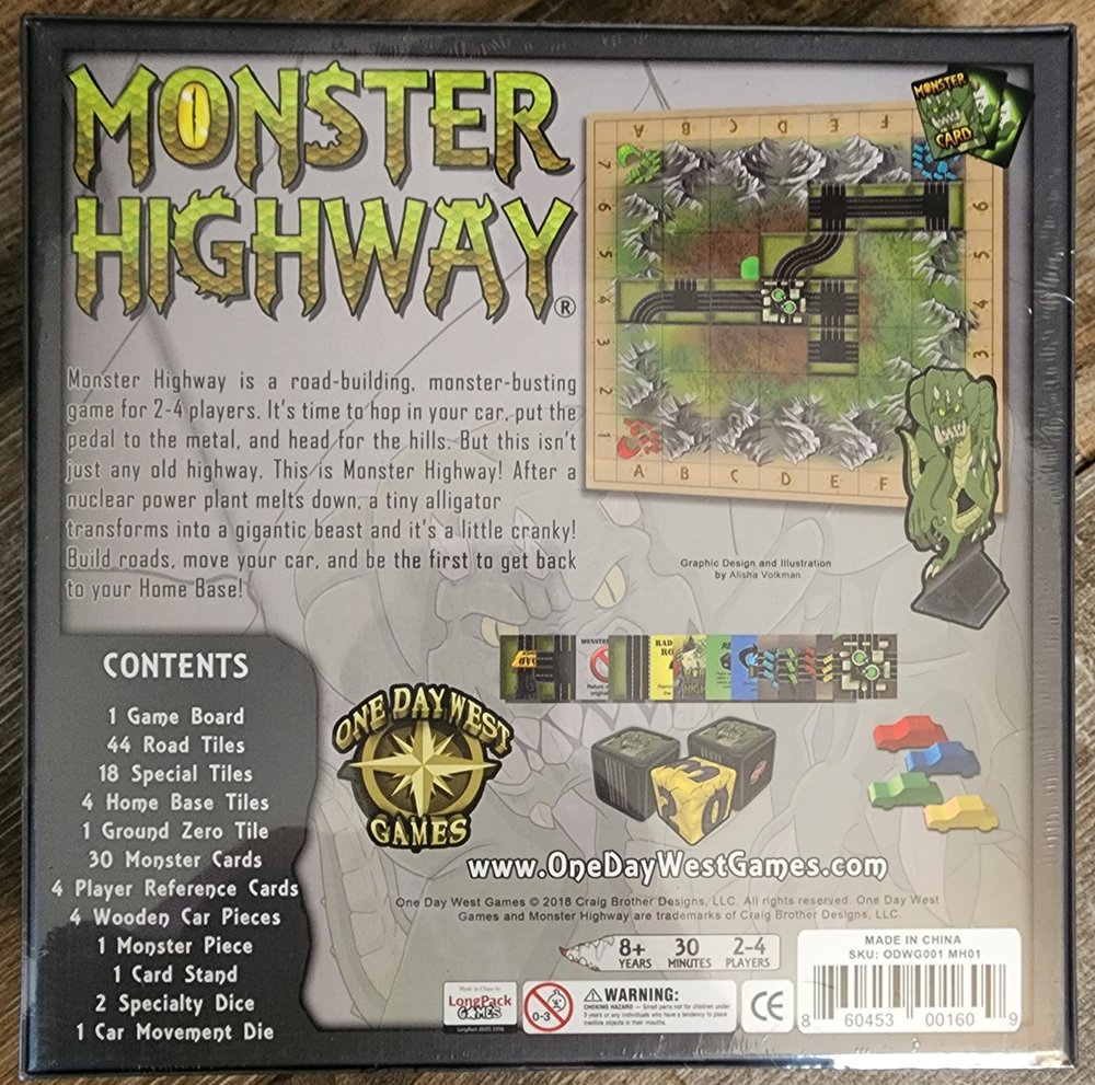 Monster Highway Game (*See Per Order Flat Rate Shipping)