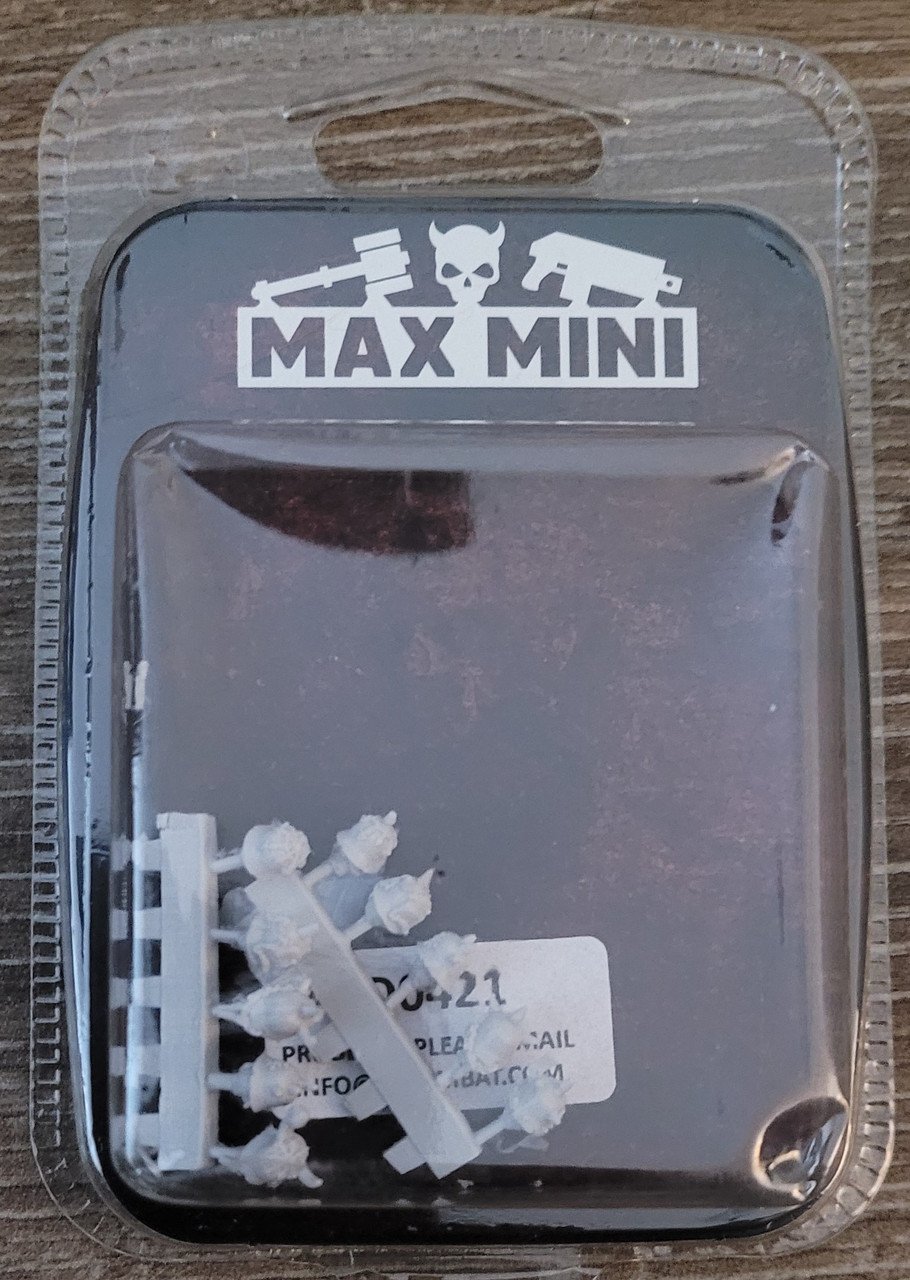 MaxMini Fallen Legionnaire Heads (10) (*See Per Order Flat Rate Shipping)