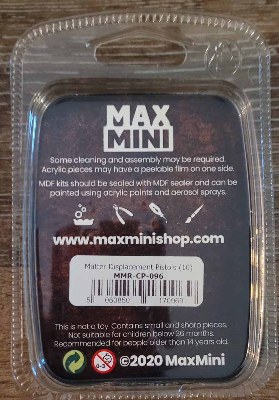 MaxMini Matter Displacement Pistols (*See Per Order Flat Rate Shipping)