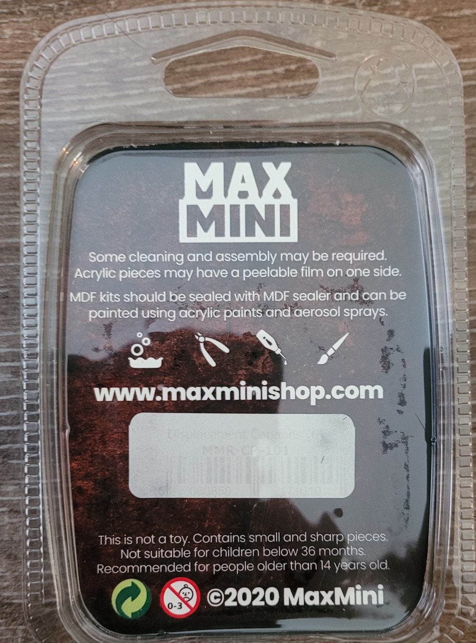 MaxMini Displacement Cannons (6) (*See Per Order Flat Rate Shipping)