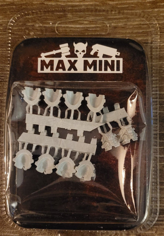 MaxMini Woolf Pattern Shoulder Pads (10) (*See Per Order Flat Rate Shipping)