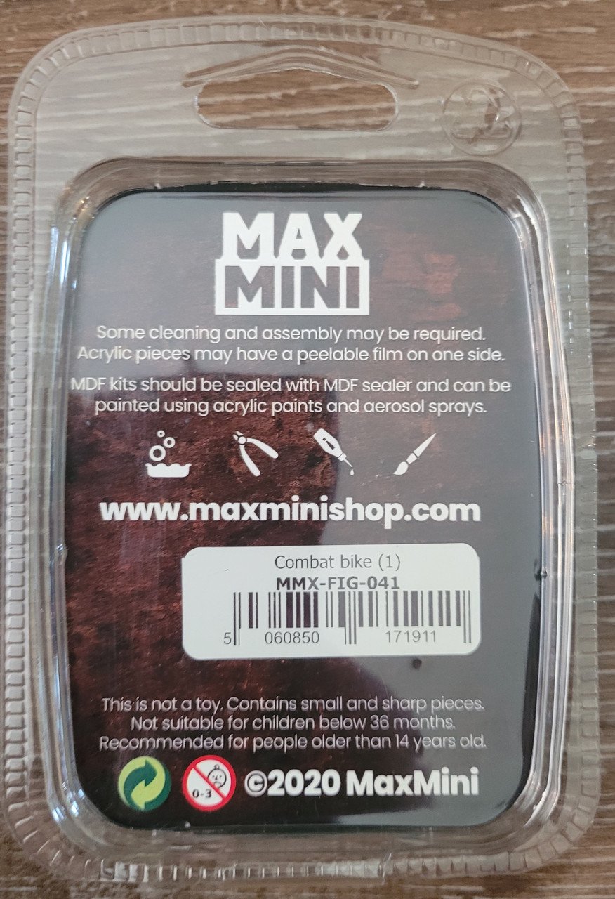 MaxMini: Combat Bike (1) (*See Per Order Flat Rate Shipping)