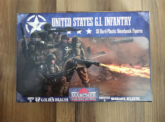 Wargames Atlantic Marchers United States Infantry (*See Per Order Flat Rate Shipping)