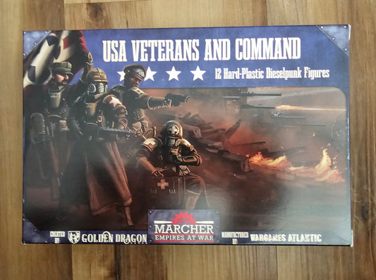 Wargames Atlantic Marcher USA Veterans and Command (*See Per Order Flat Rate Shipping)