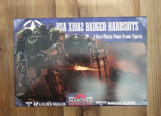 Wargames Atlantic Marcher X19A2 Badger Hardsuits (*See Per Order Flat Rate Shipping)