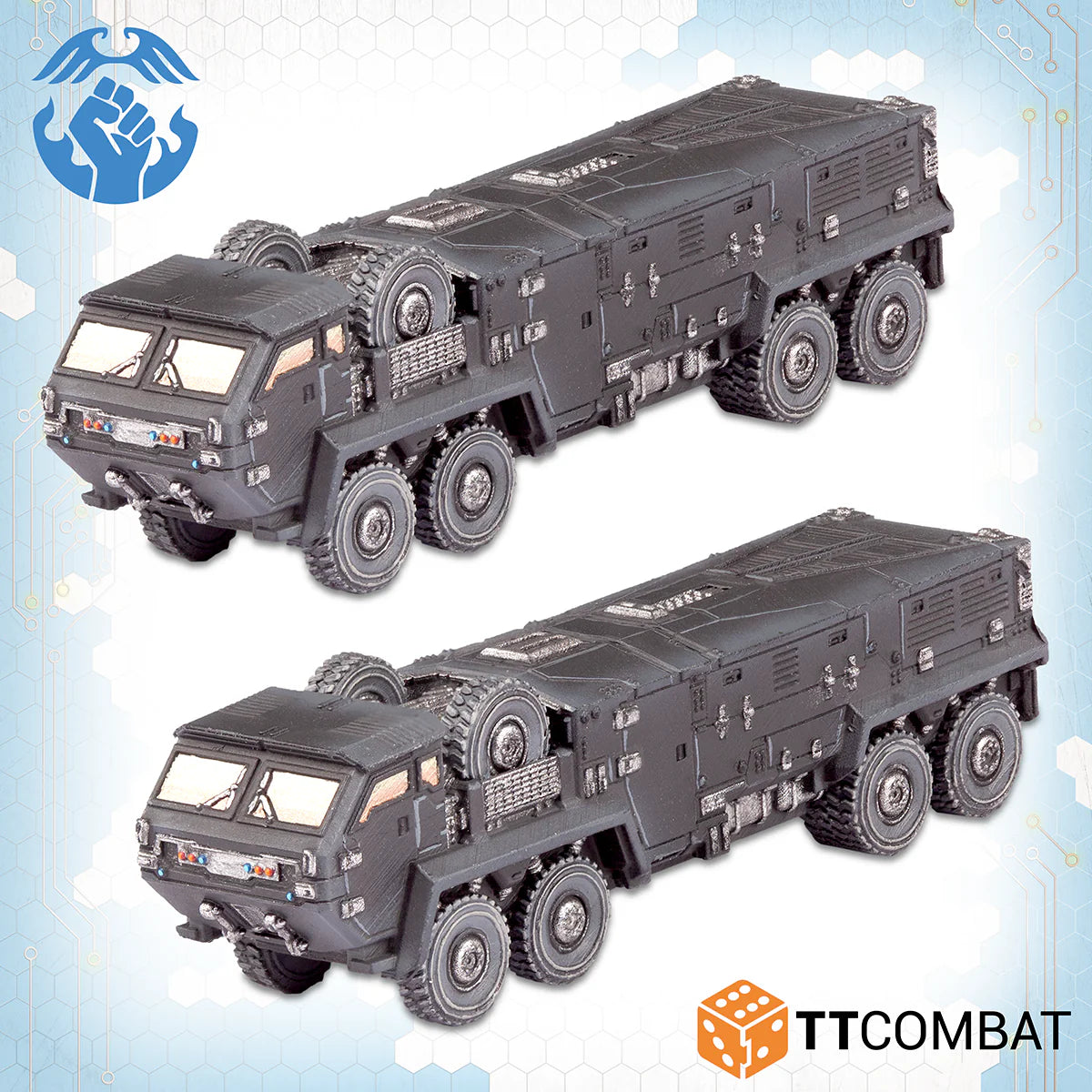 Dropzone Commander Kalium Battle Buses (*See Per Order Flat Rate Shipping)