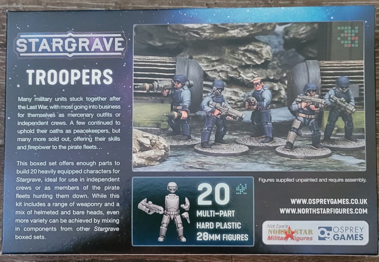 Stargrave: Troopers Box Set (*See Per Order Flat Rate Shipping)