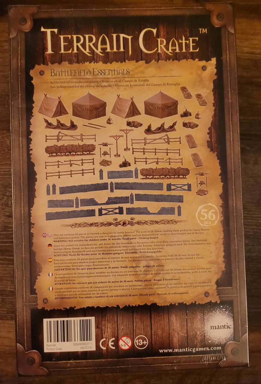 Terrain Crates Battlefield Essentials Scenics (*See Per Order Flat Rate Shipping)