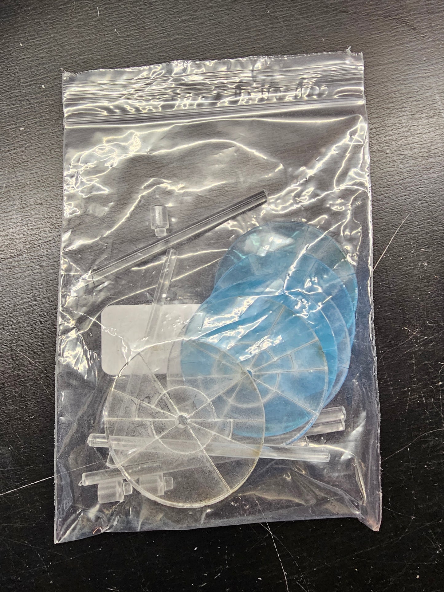 Dropfleet Commander Medium Clear Base Pack (bag) (*See Per Order Flat Rate Shipping)