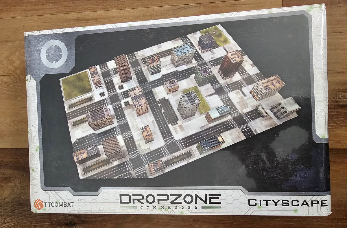 DropZone Commander Cityscape Battlefield (*See Per Order Flat Rate Shipping)