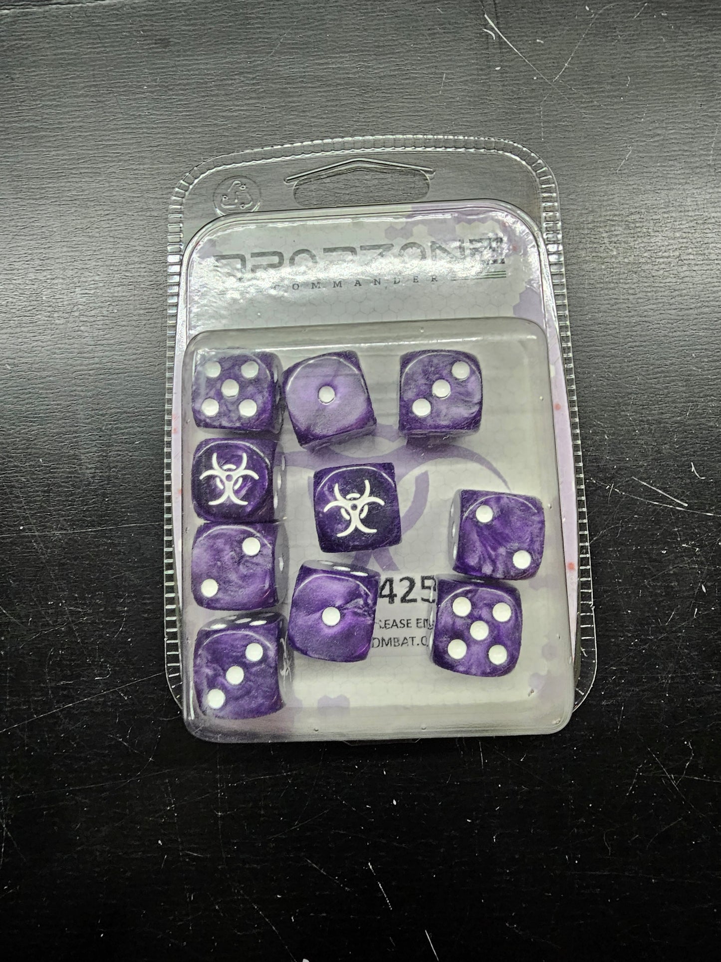 DropZone Commander Scourge Dice (*See Per Order Flat Rate Shipping)