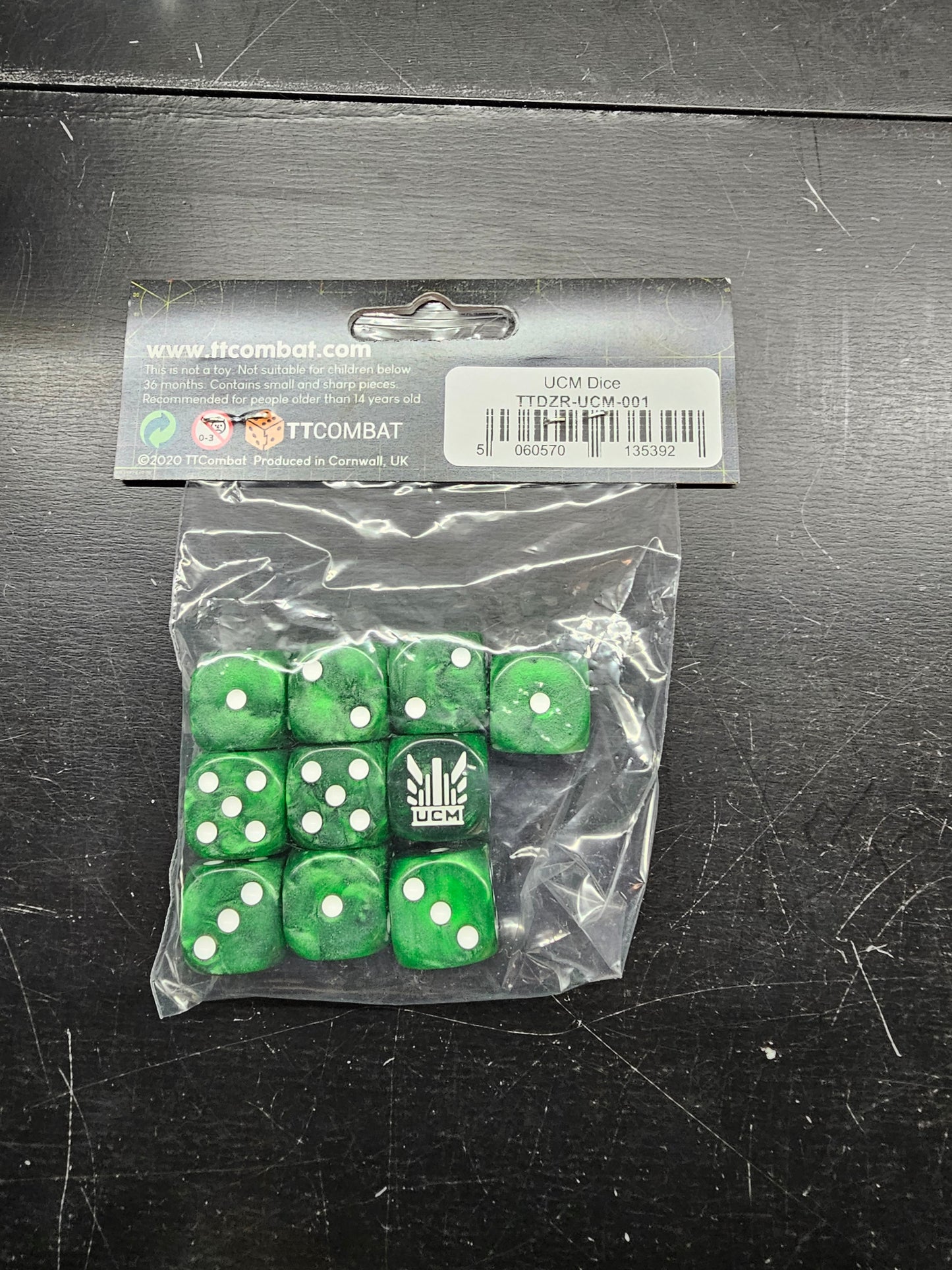 DropZone Commander UCM Dice (bag) (*See Per Order Flat Rate Shipping)