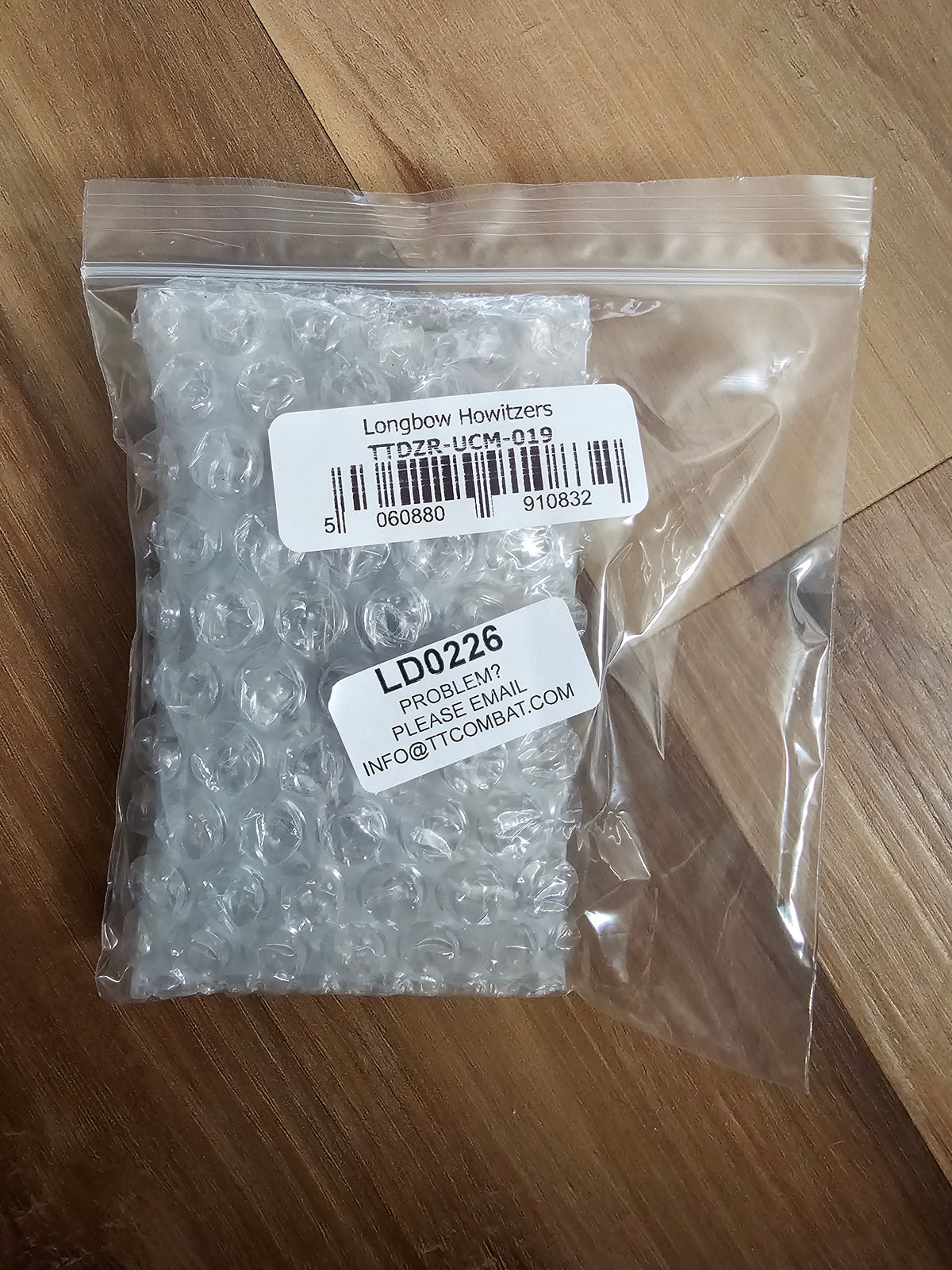 DropZone Commander Longbow Howitzers (bag) (*See Per Order Flat Rate Shipping)