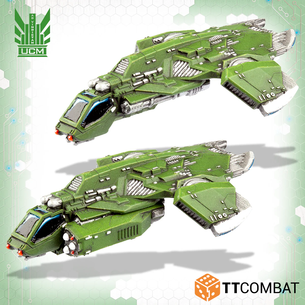 Dropzone Commander Titania Falcon Light Gunships (*See Per Order Flat Rate Shipping)