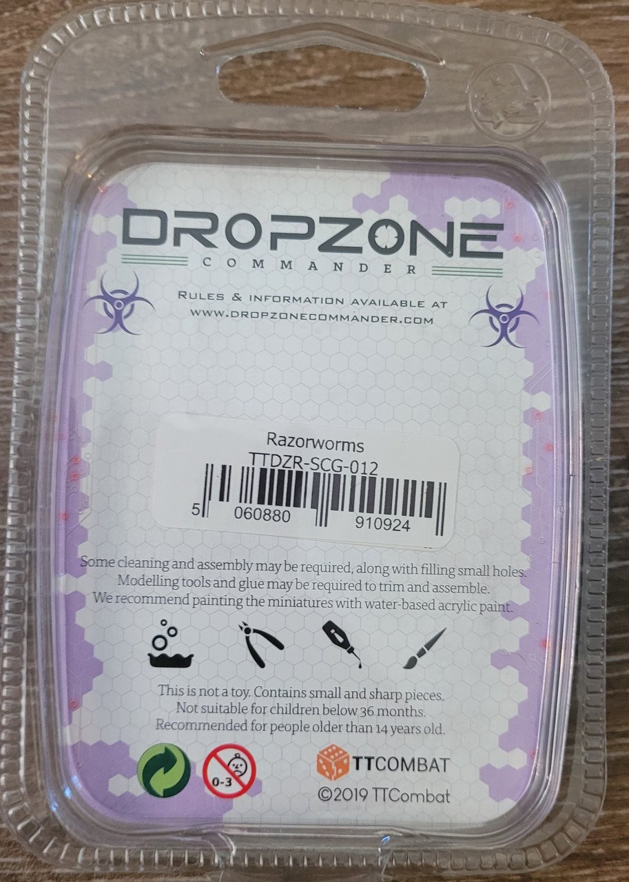 DropZone Commander Razorworms (*See Per Order Flat Rate Shipping)