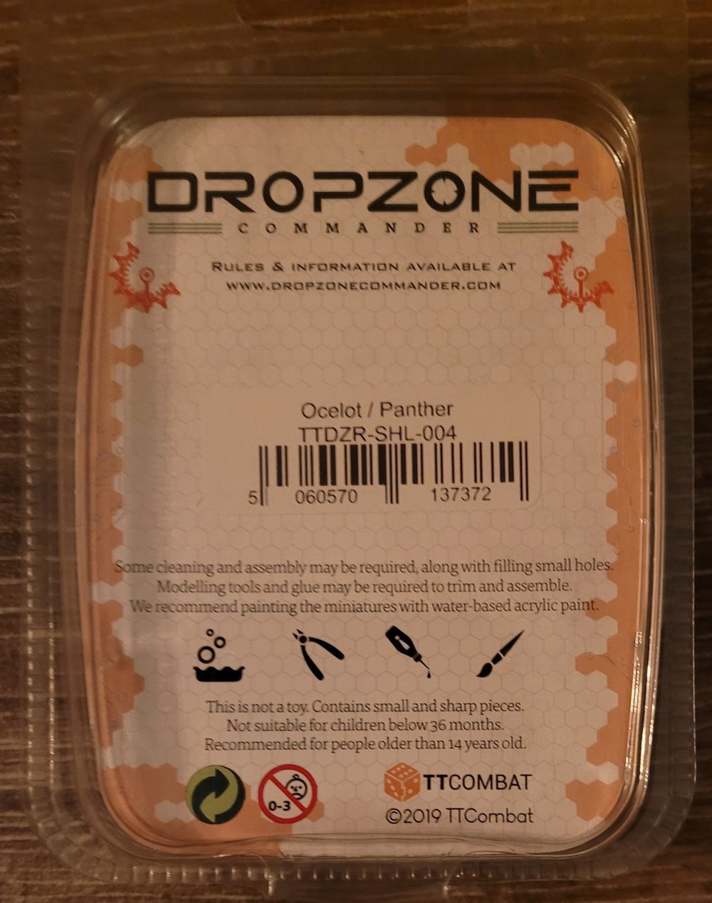 DropZone Commander Ocelot Ordnance Warstrider (*See Per Order Flat Rate Shipping)