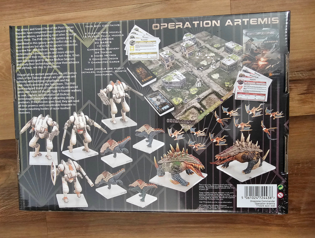 DropZone Commander Operation Artemis (*See Per Order Flat Rate Shipping)