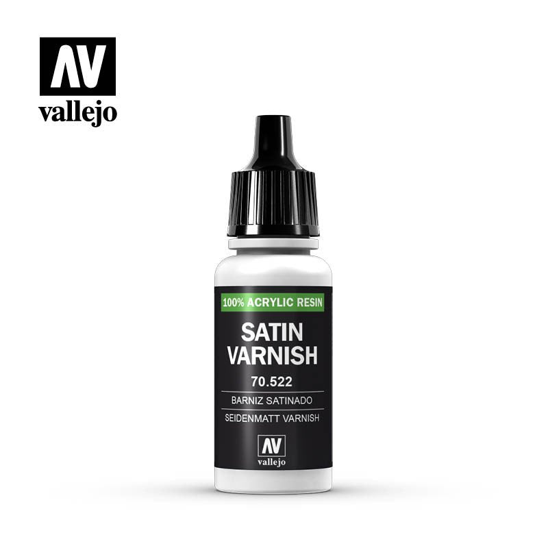 Vallejo Satin Varnish 70522  (*See Per Order Flat Rate Shipping)