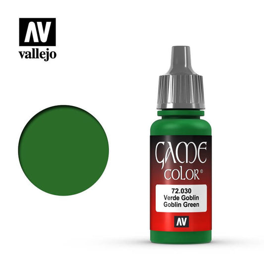 Vallejo Paint Game Color Goblin Green 72030 l (*See Per Order Flat Rate Shipping)