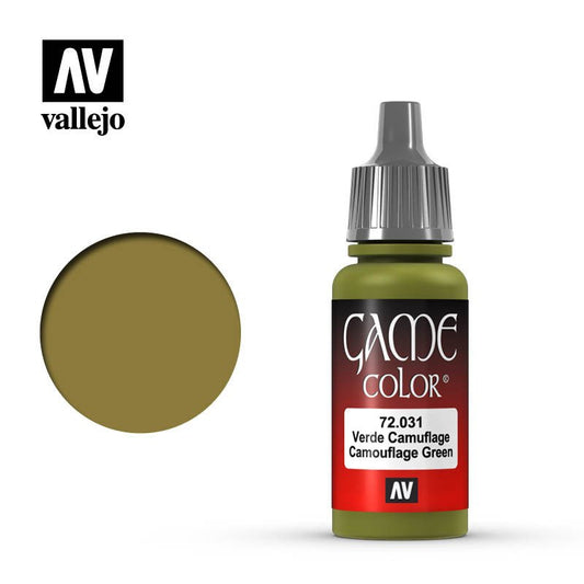 Vallejo Paint Game Color Camouflage Green 72031  (*See Per Order Flat Rate Shipping)