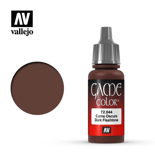 Vallejo Paint Game Color Dark Fleshtone 72044 l (*See Per Order Flat Rate Shipping)