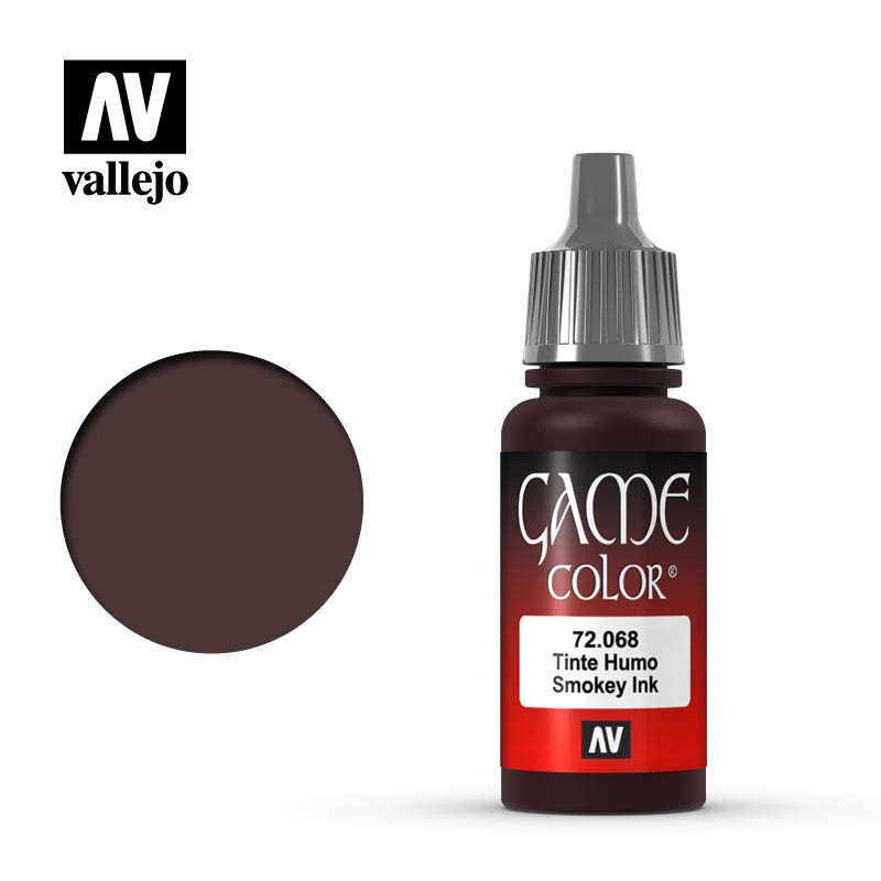 Vallejo Paint Game Color Smokey Ink 72068  (*See Per Order Flat Rate Shipping)