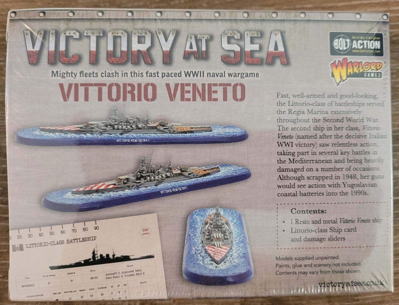 Victory at Sea Vittorio Veneto (*See Per Order Flat Rate Shipping)