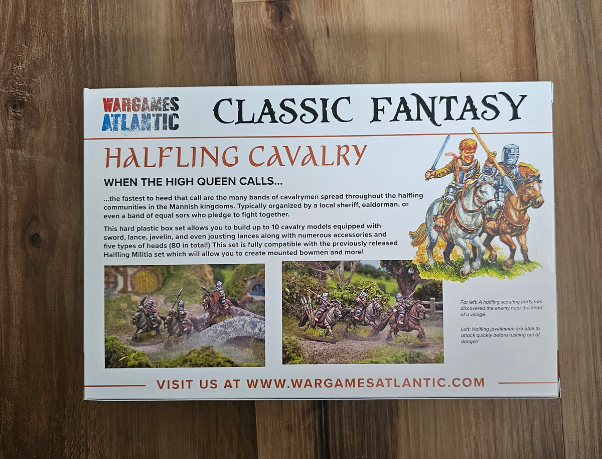 Wargames Atlantic Halfling Cavalry (*See Per Order Flat Rate Shipping)