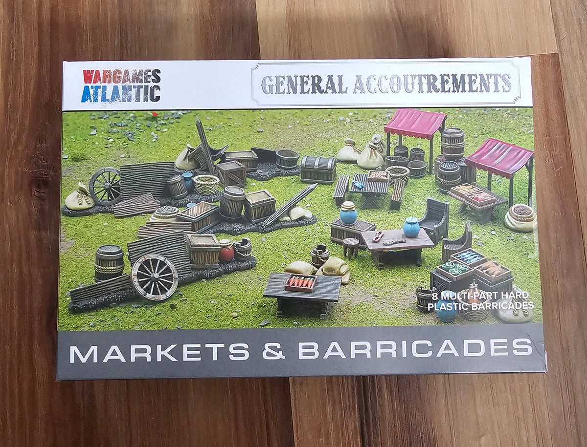 Wargames Atlantic Markets & Barricades (*See Per Order Flat Rate Shipping)
