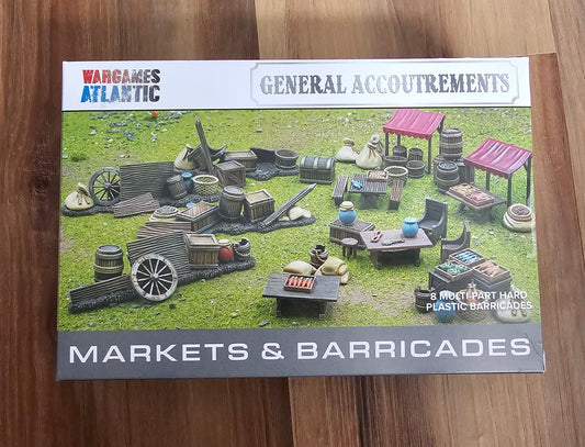 Wargames Atlantic Markets & Barricades (*See Per Order Flat Rate Shipping)