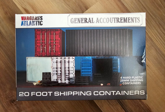 Wargames Atlantic 20 Foot Shipping Containers (*See Per Order Flat Rate Shipping)