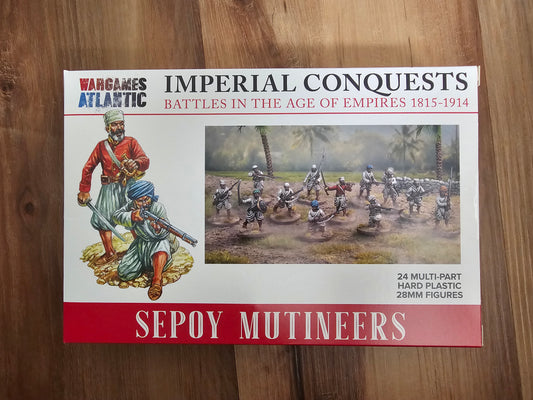 Wargames Atlantic Sepoy Mutineers (*See Per Order Flat Rate Shipping)