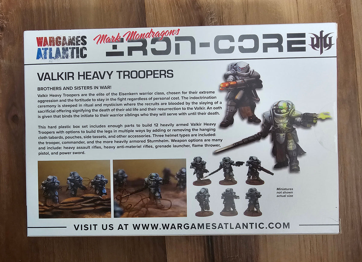 Wargames Atlantic Valkir Heavy Troopers (*See Per Order Flat Rate Shipping)
