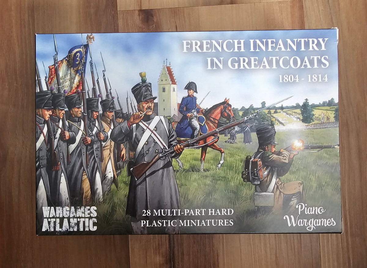Wargames Atlantic French Infantry in Greatcoats (*See Per Order Flat Rate Shipping)