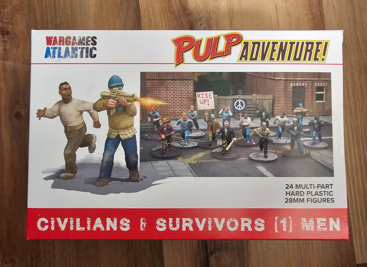 Wargames Atlantic Civilians & Survivors Men (*See Per Order Flat Rate Shipping)